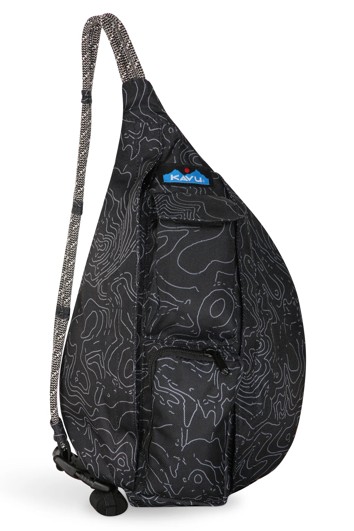 Rare and HTF KAVU GREENHOUSE Black and Green Succulent Pattern Sling Bag KAVU BAGS – Page 2 – KAVU.com main image 3