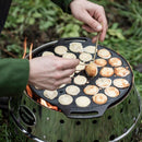 Cast Iron Poffertjes Aebleskiver Pan