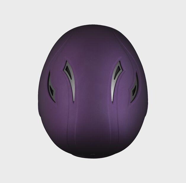 deep purple motorcycle helmet Sweet Protection Wanderer II Helmet Dirt Black, M/L
