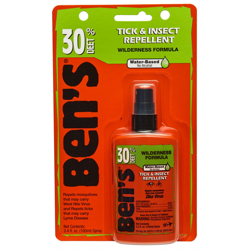 30% DEET Tick & Insect Repellent - 3.4 oz Pump Spray