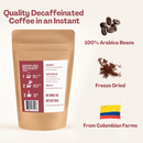 Waka Instant Coffee - Medium Roast Decaf 3.5 oz Bag