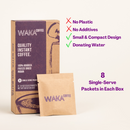Waka Instant Coffee - Light Roast 8 Pack