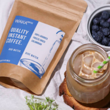Waka Instant Coffee - Medium Roast 3.5 oz Bag