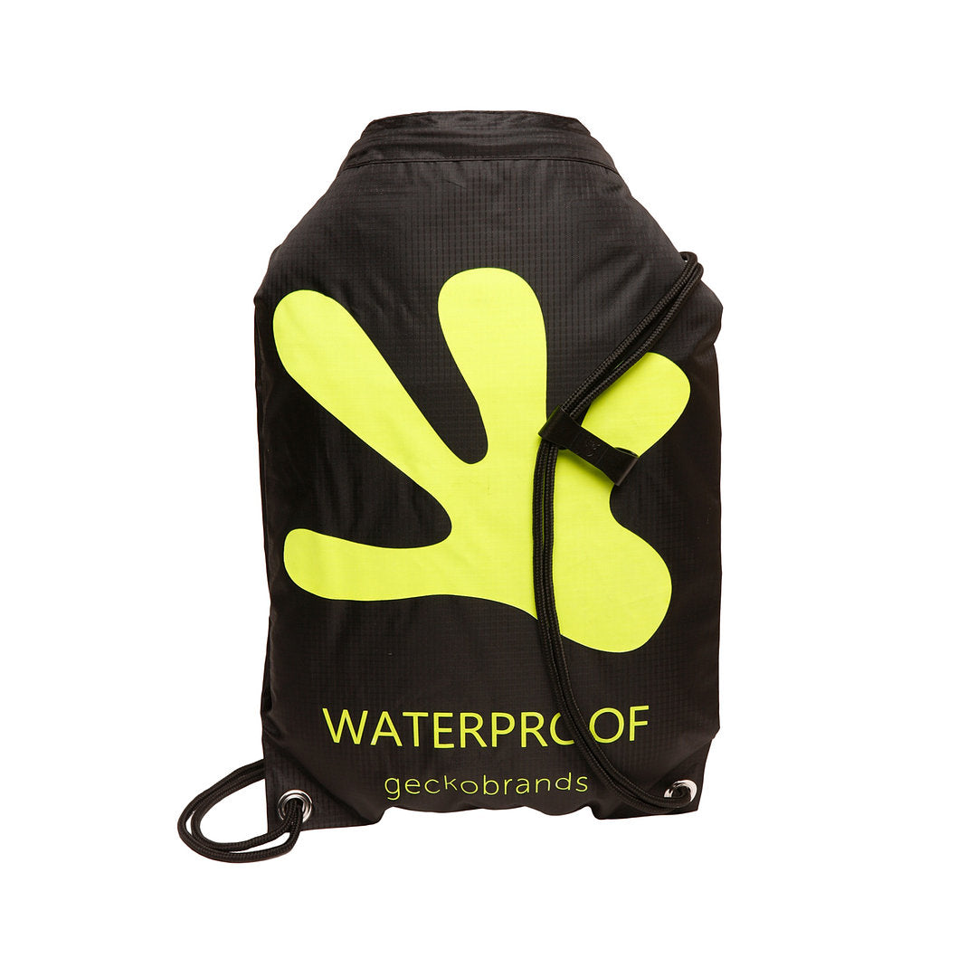 geckobrands Waterproof Drawstring Backpack