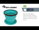 Collapsible X-Brew Coffee Dripper
