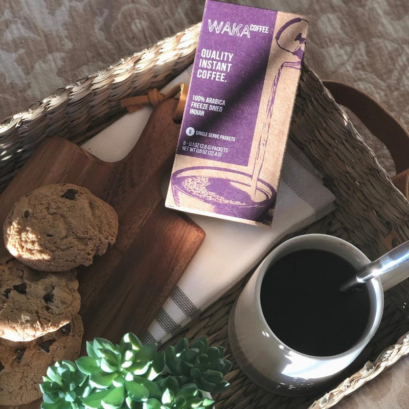 Waka Instant Coffee - Light Roast 8 Pack