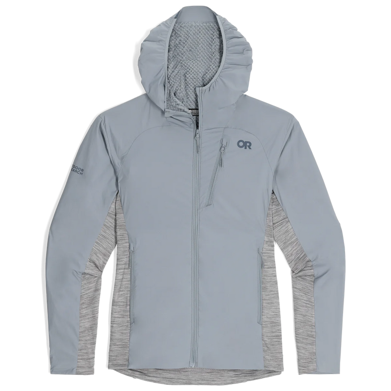 Womens Deviator Hoodie Slate Gray Heather