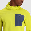 Vigor Grid Fleece Pullover Hoodie