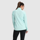 Womens Vigor Grid Fleece Quarter Zip