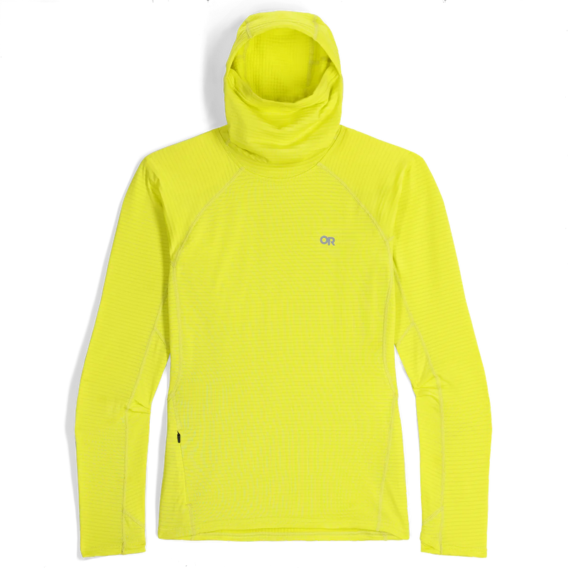 Womens Vigor Grid Fleece Pullover Hoodie