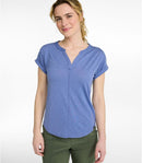 Women's Streamside Short-Sleeve Splitneck