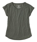 Women's Streamside Short-Sleeve Ruched Crew