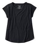 Women's Streamside Short-Sleeve Ruched Crew