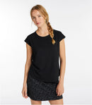 Women's Streamside Short-Sleeve Ruched Crew