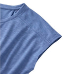 Women's Streamside Short-Sleeve Ruched Crew