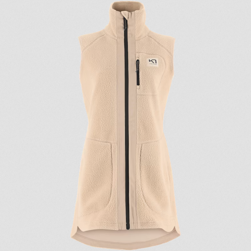 Sanne Pile Vest Long