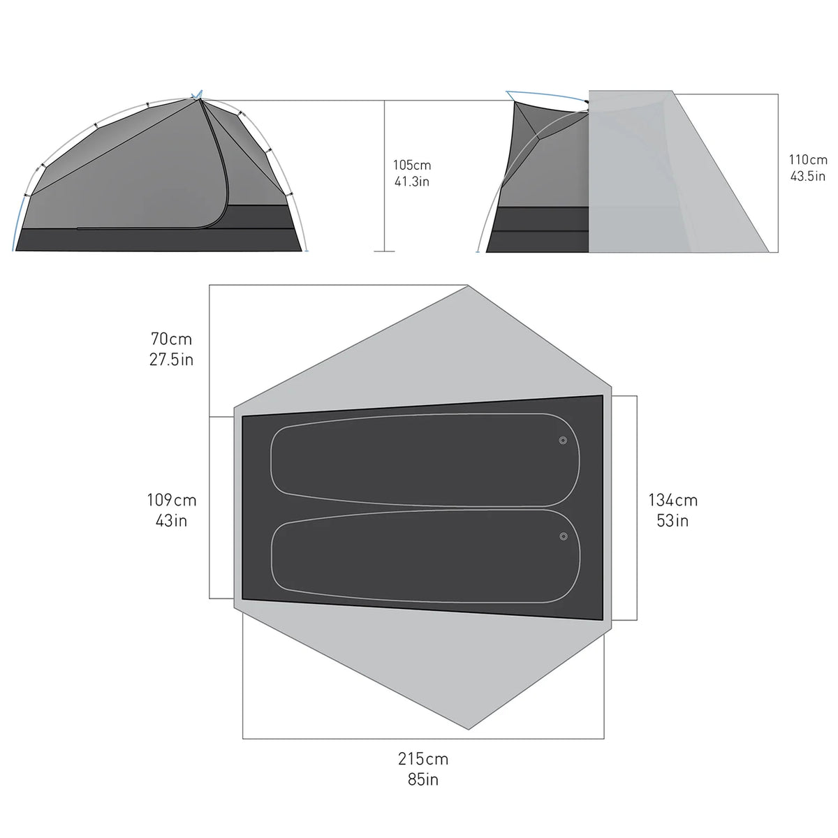 telos freestanding ultralight tent Telos Tent