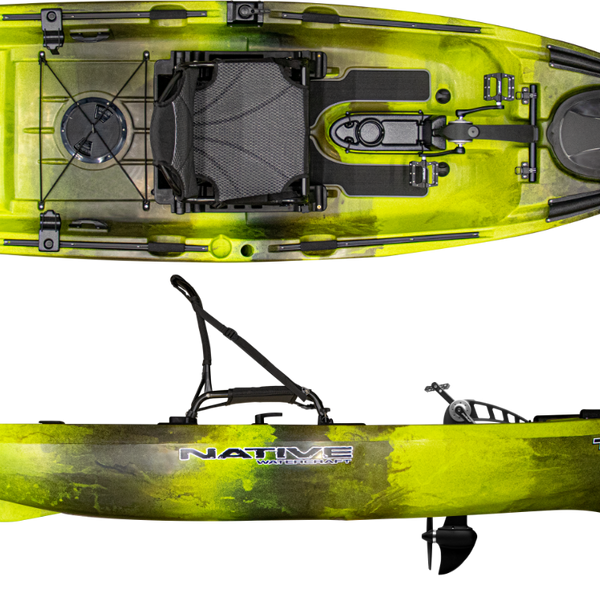 Native Watercraft Titan 10.5 Propel Fishing Kayak GATOR/GREEN