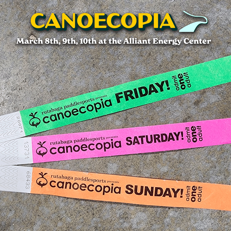 Canoecopia 2025 Admission Wristbands