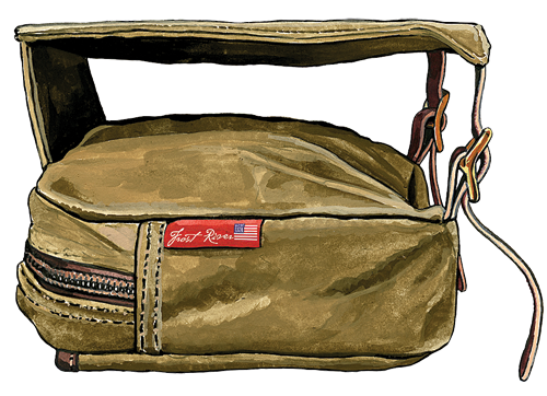 Canoe Seat Pad & Bag