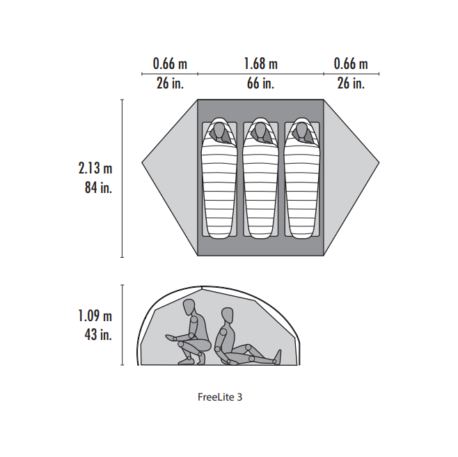 FreeLite 3 Tent