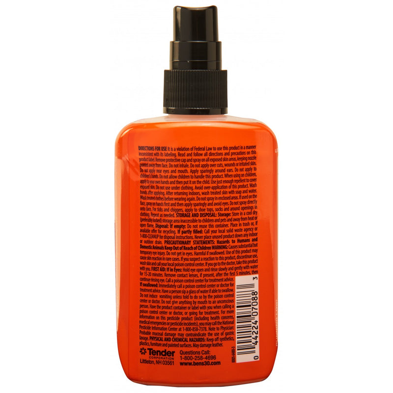 30% DEET Tick & Insect Repellent - 3.4 oz Pump Spray