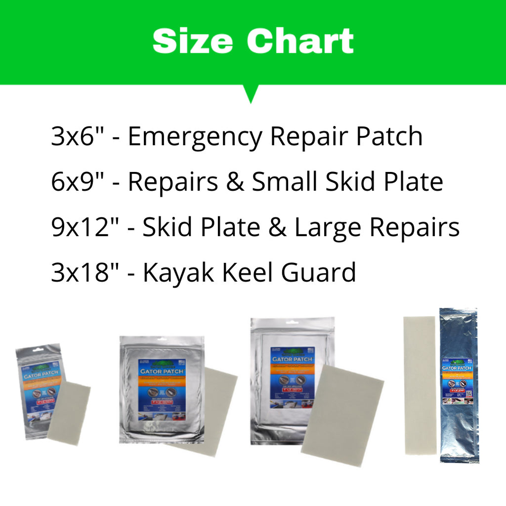Gator Guard Gator Canoe/Kayak Repair Patch Rutabaga Paddlesports