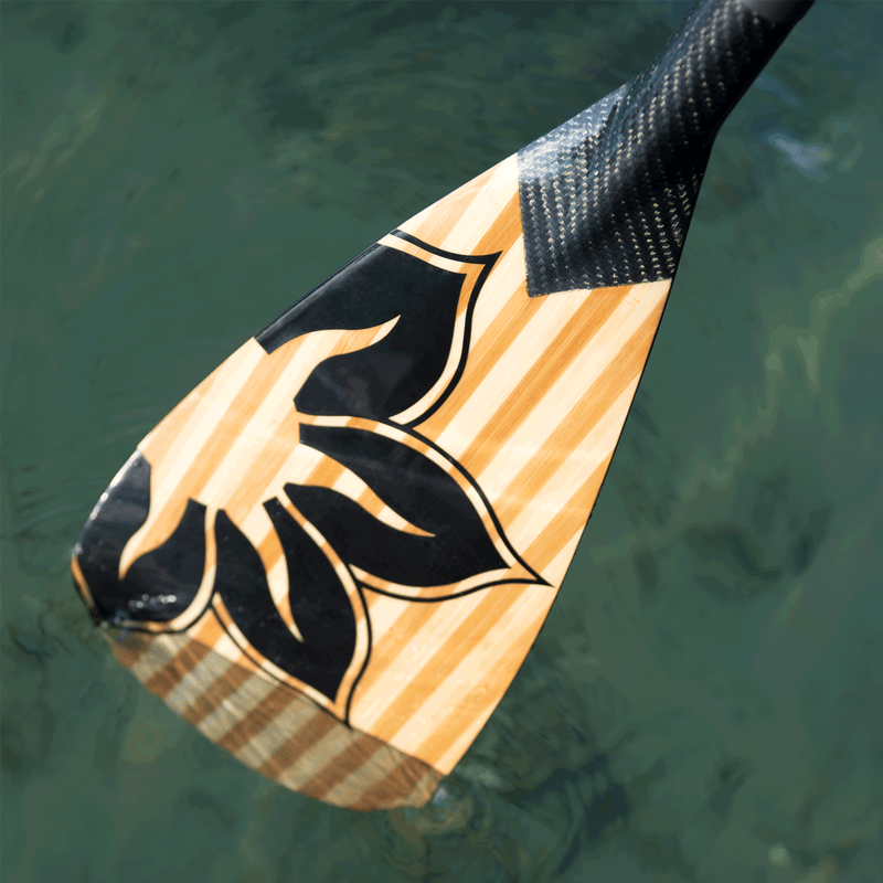 LP-03 Carbon & Bamboo Lotus Stand Up Paddleboard Paddle