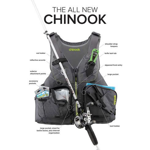 Chinook Fishing PFD