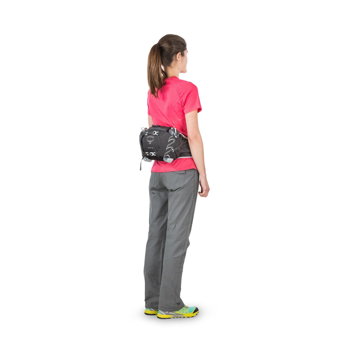 osprey hydration pack women's waist Dyna Pro 7 Women's-Large Purple Dusk Dual zippered hipbelt pockets Osprey Women's Tempest 6 Waistpack