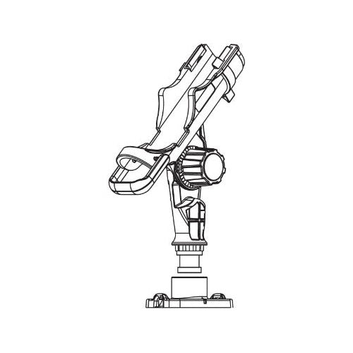 Triple Threat Rod Holder - Surface Mount