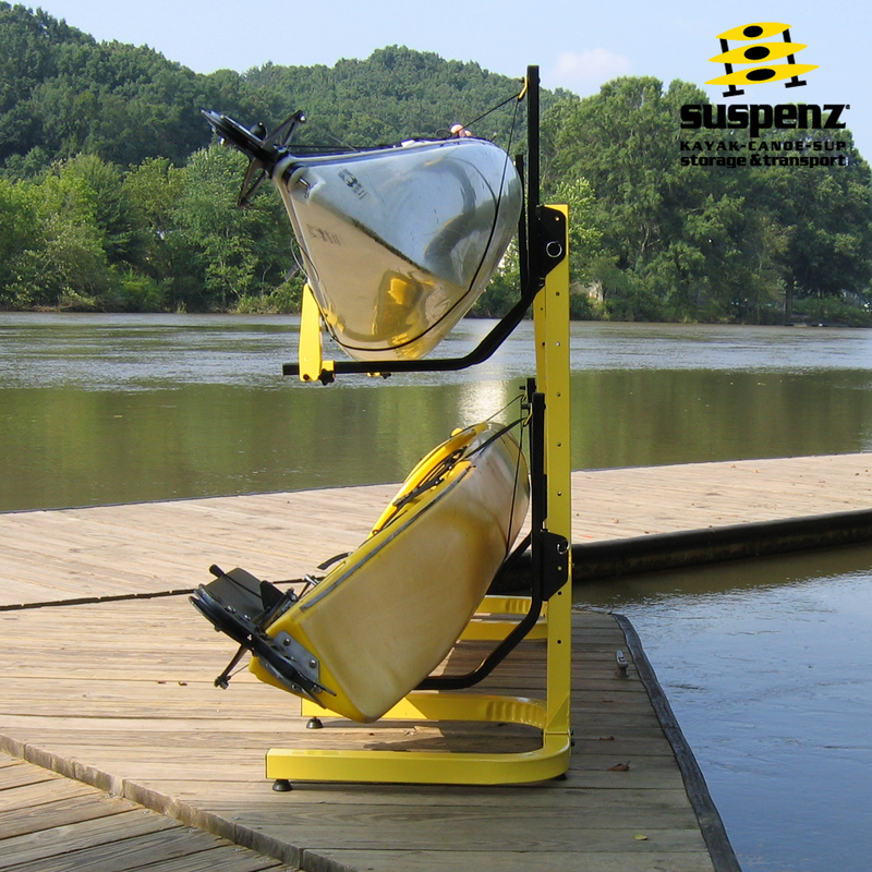 Deluxe 2-Boat Free-Standing Rack