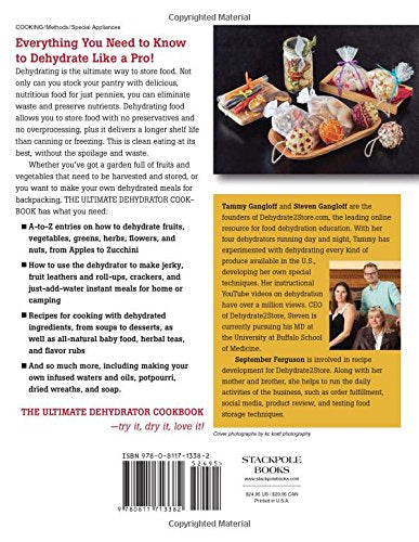 The Ultimate Dehydrator Cookbook | The Complete Guide to Drying Food, Plus 398 Recipes, Including Making Jerky, Fruit Leather & Just-Add-Water Meals