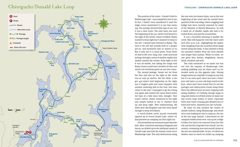 Top 60 Canoe Routes of Ontario