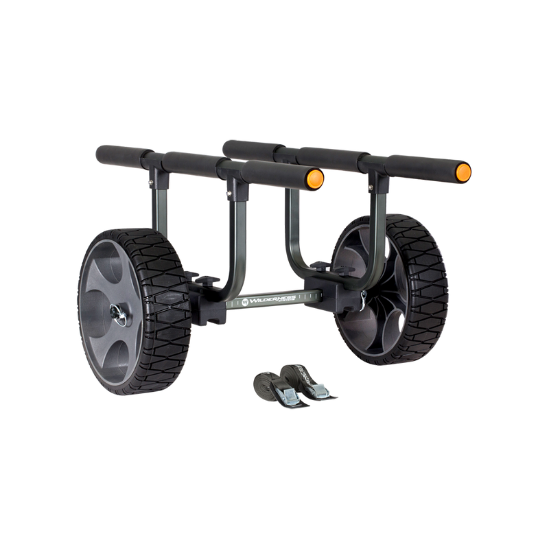 Heavy Duty Kayak Kart with No-Flat Wheels