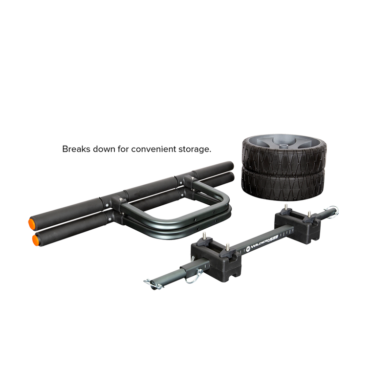 Heavy Duty Kayak Kart with No-Flat Wheels