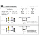 Heavy Duty Kayak Kart with No-Flat Wheels