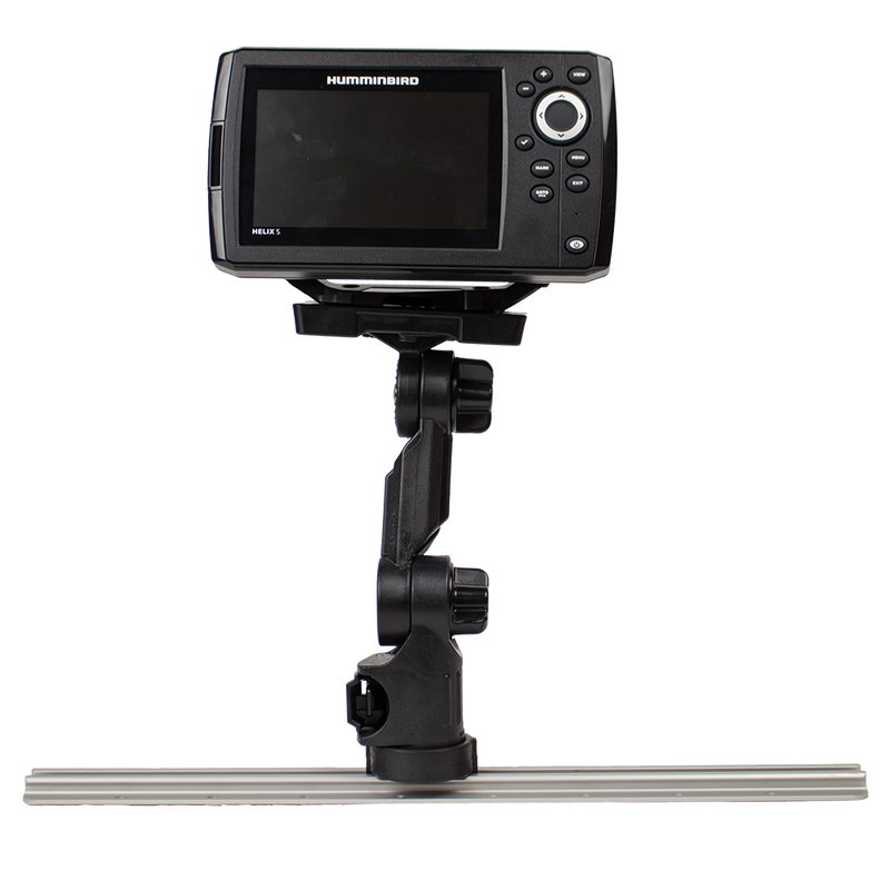 Humminbird Helix® Fish Finder Mount with Track Mounted LockNLoad™ Mounting System