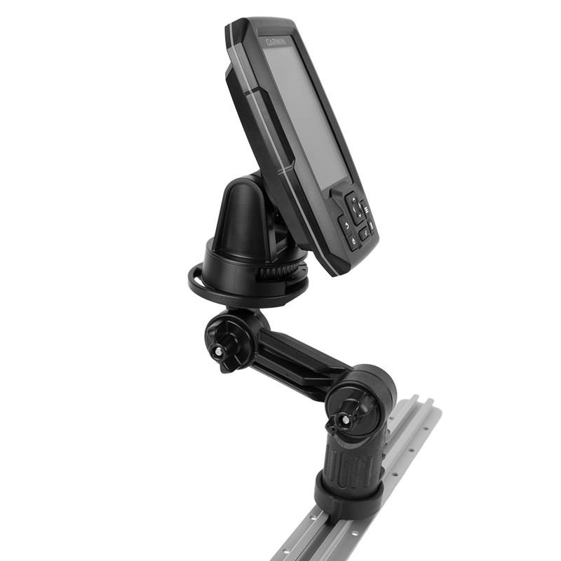 ram mounts for fish finders Lowrance Base HDS Finder Mount with 1.5" Arm It also includes three sets of 4 Universal 1'' Ball Fish Finder