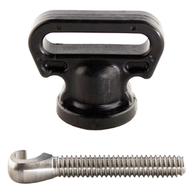 SUP Leash Plug Adapter with Vertical Tie Down