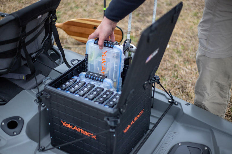 BlackPak Pro Kayak Fishing Crate - 13'' x 13''