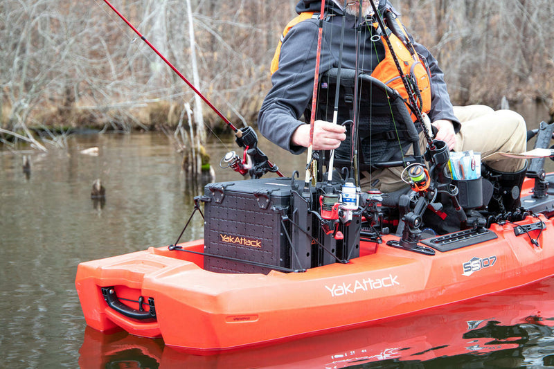 YakAttack BlackPak Pro Kayak Fishing Crate - 13 x 13