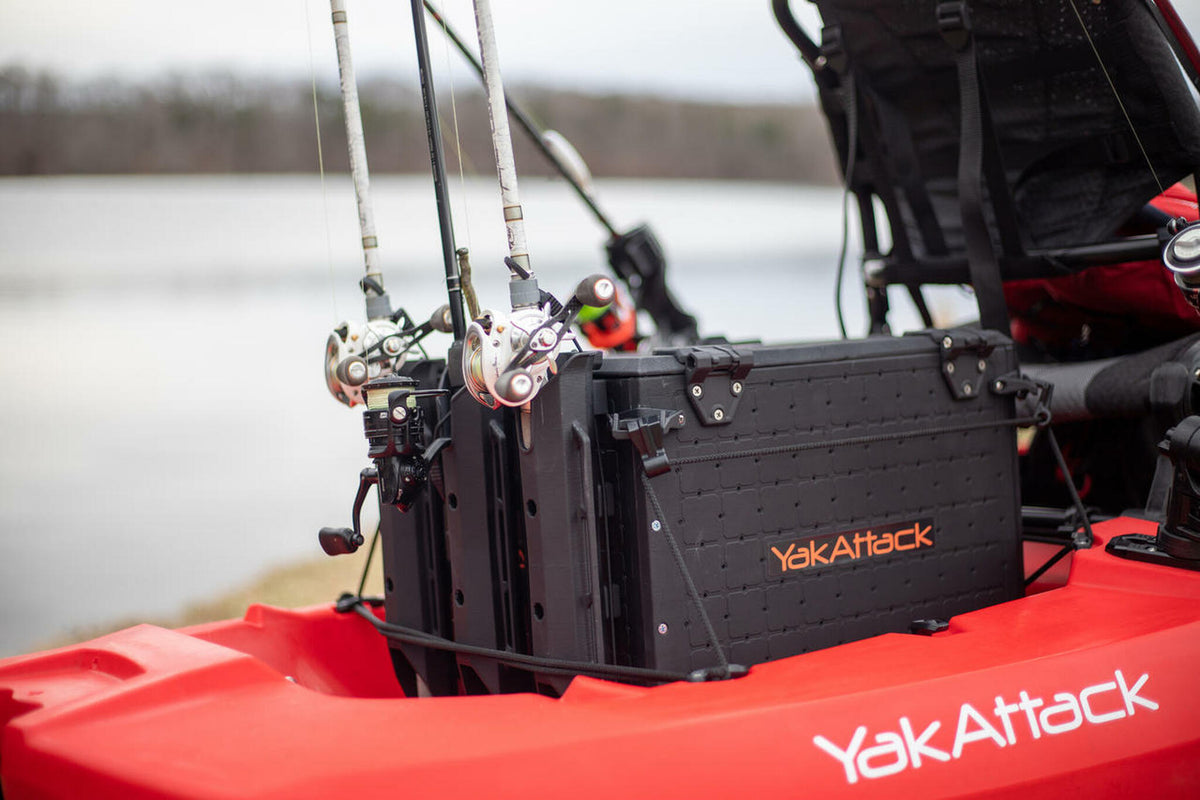 best fishing kayak boxes YakAttack BlackPak Pro Kayak Fishing Crate