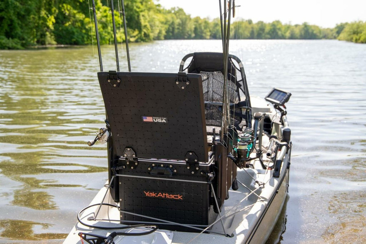 YakAttack BlackPak Pro Kayak Fishing Crate