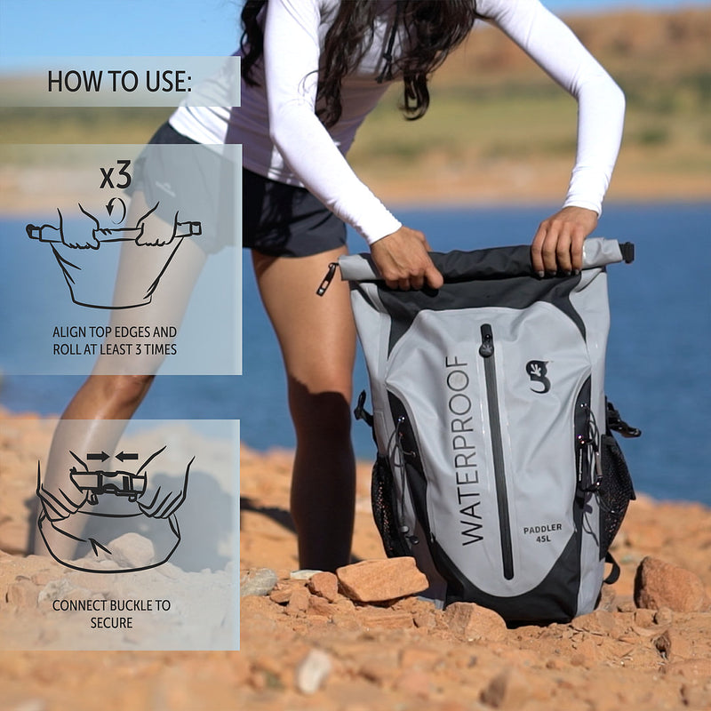 Paddler 45L Waterproof Backpack