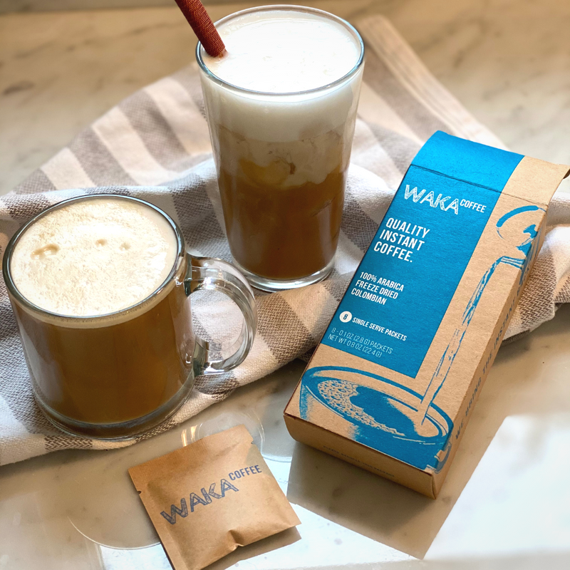 Waka Instant Coffee - Medium Roast - 8 Pack