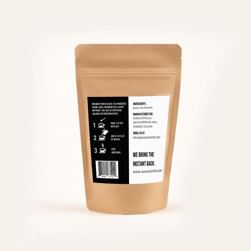 Waka Instant Black Tea - 4.5 oz Bag