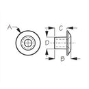 A 3/4"  B 1/2"  C 3/8"  D 7/16"