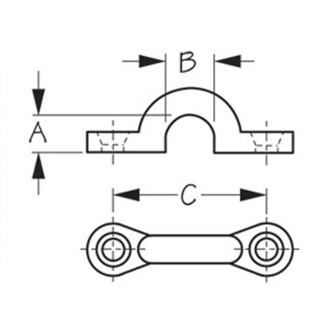 A 15/16"  B 3/8"  C 1-3/8"